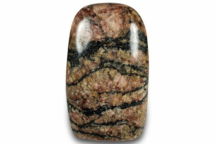 Free-Standing Red Feldspar and Tourmaline - Madagascar #318179